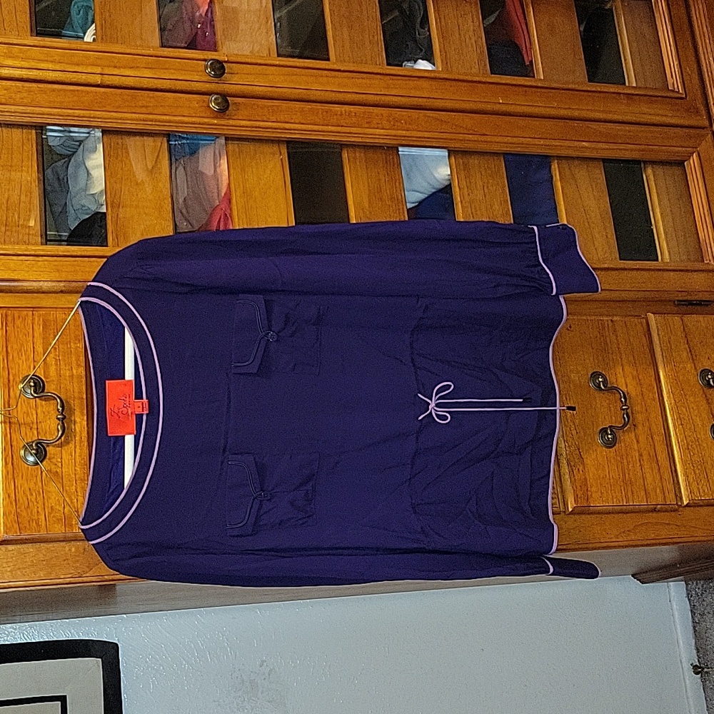 Zac Posen Purple Blouse